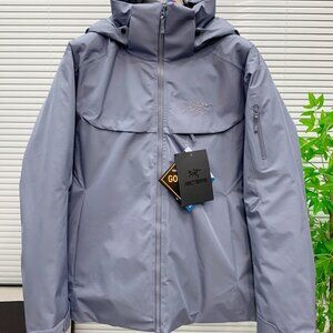 Men's Hooded Waterproof Ski Jacket /Puffers Size L